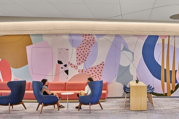 병원 인테리어 레퍼런스, 미국 City of Hope - Hope Plaza