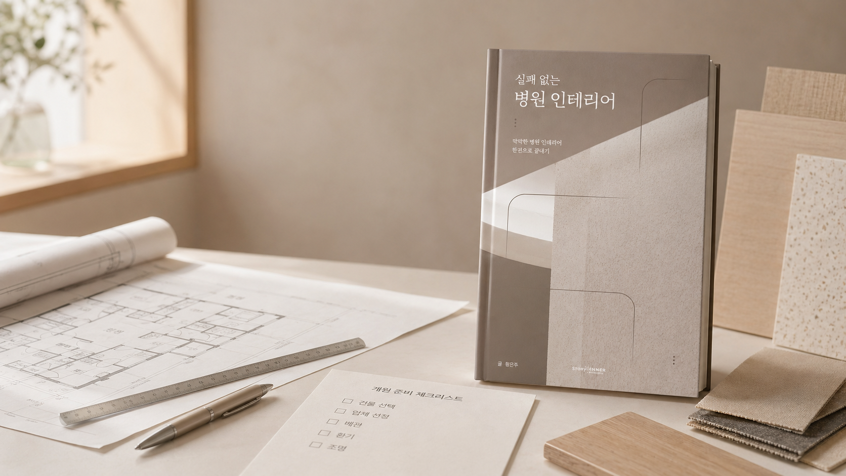 11년 현장의 병원 인테리어 경험을 한 권에 담았습니다