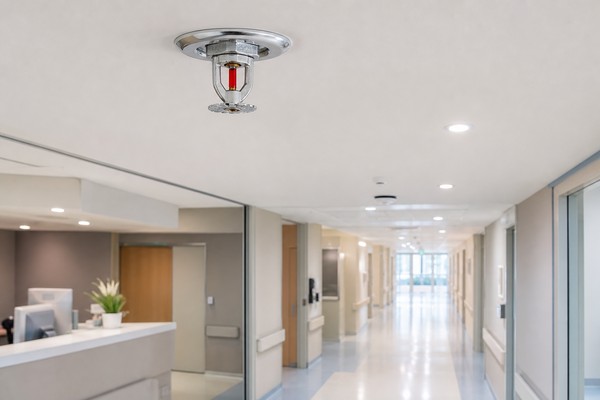 병원 인테리어 스프링클러 사진
